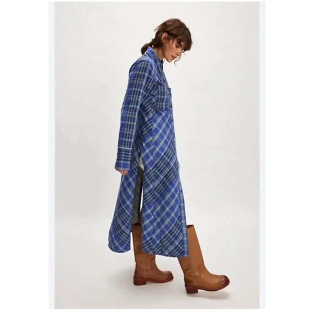 NEW NWT We The Free Ruth Long Shirt Size 8 - Picture 2 of 7